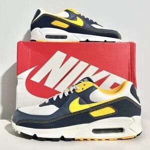Nike Air Max 90 “Dunk From Above” Men’s Size 10.5 Blue Yellow Lifestyle Sneakers